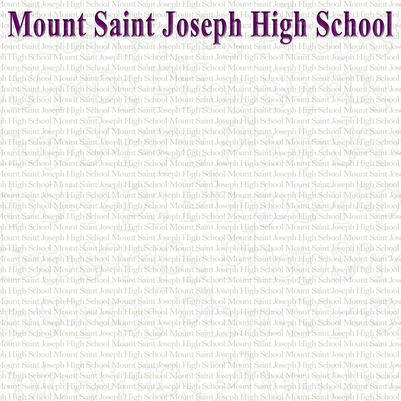 Mount Saint Joseph High School Title Photo Scraps Mount saint joseph high school title photo scraps