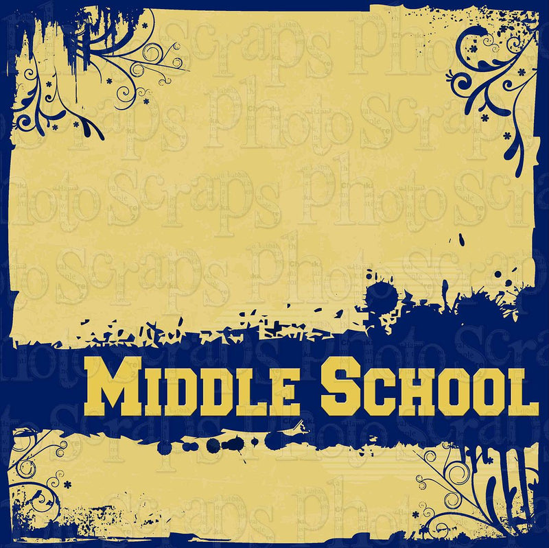 Mt Airy Middle School Grunge design Right