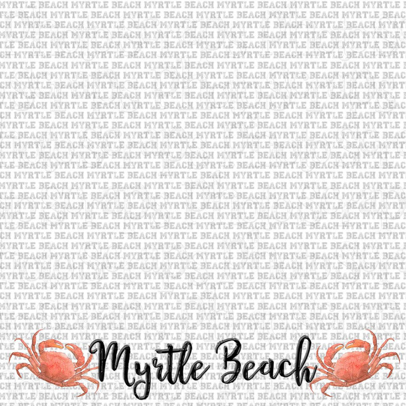 Myrtle Beach With Crabs