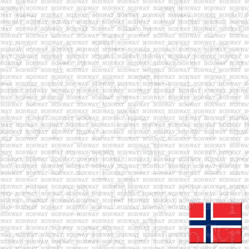 Norway right with flag