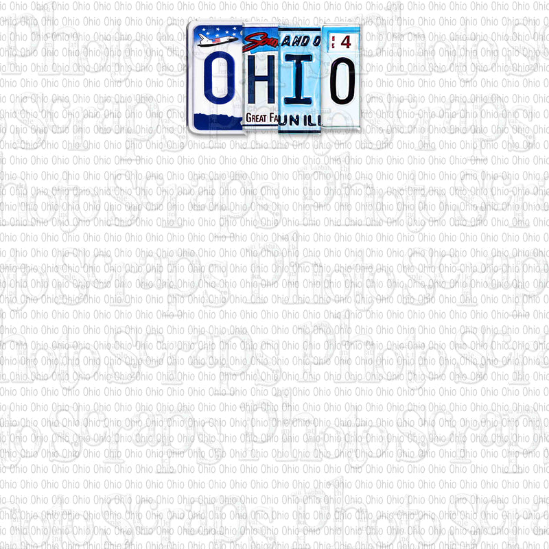 Ohio License Plate Title