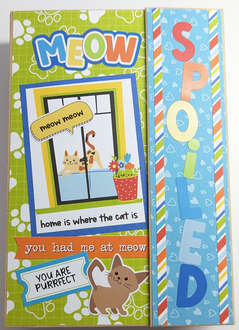 Spoiled Cat Brag Book Mini Album