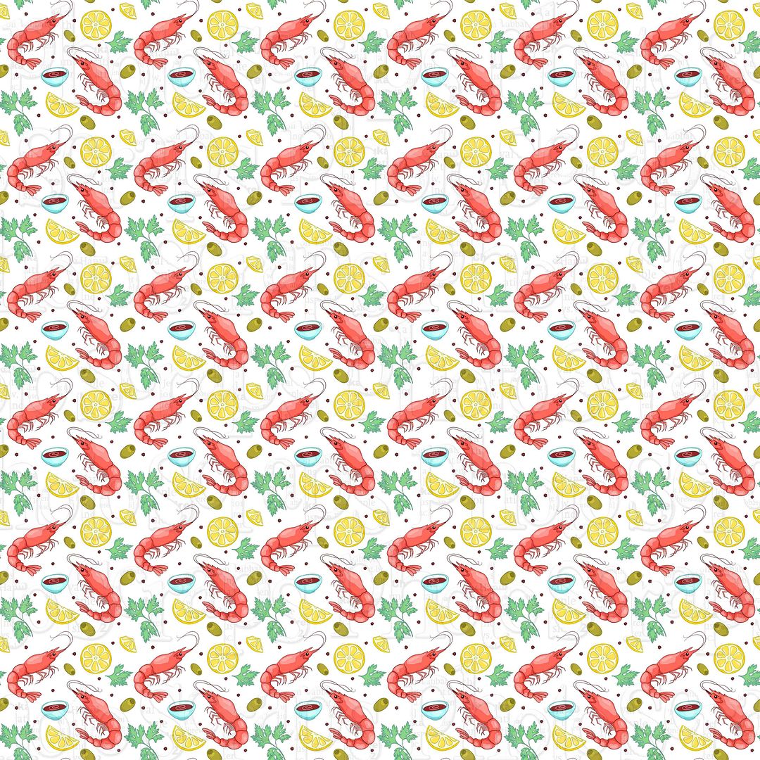 Shrimp pattern – Photo Scraps