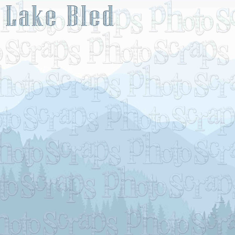 Slovenia Lake Bled left