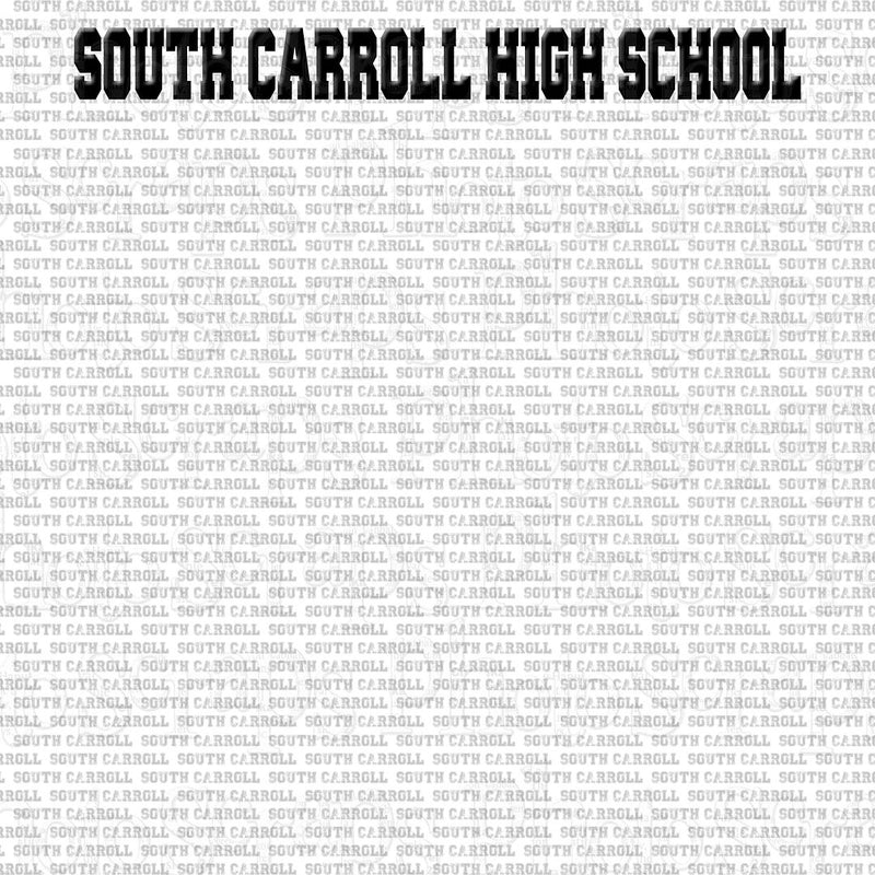 South carroll repeating word with title