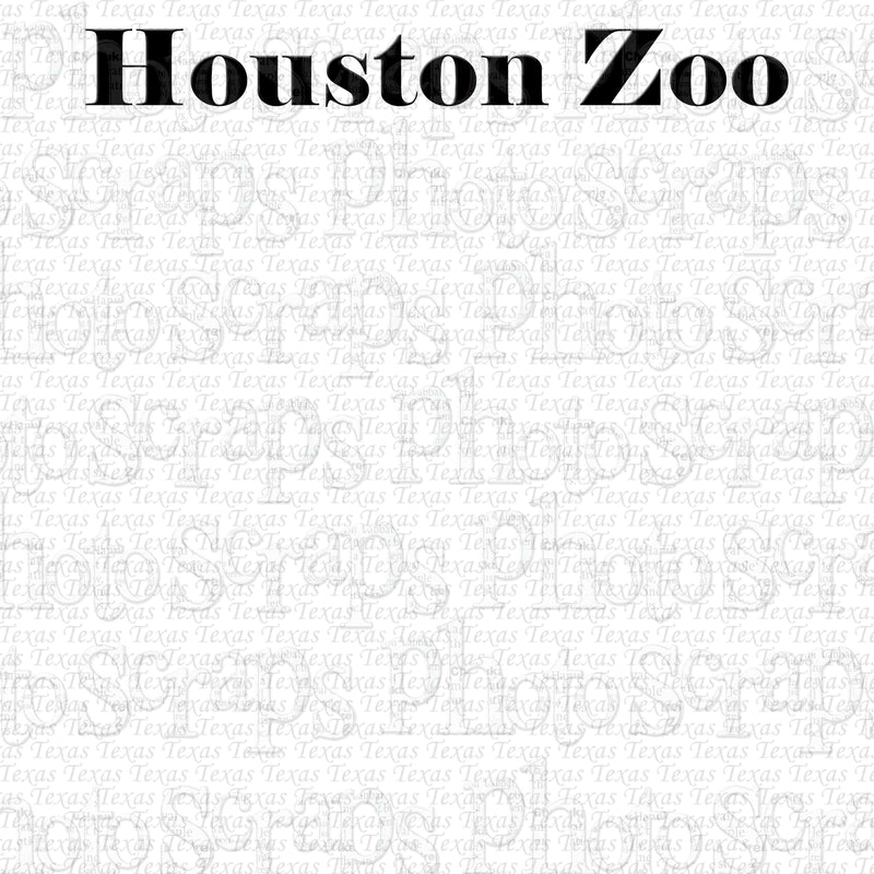 Texas Houston Zoo Title