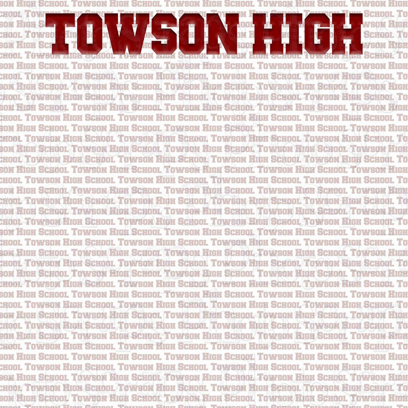 Towson High title