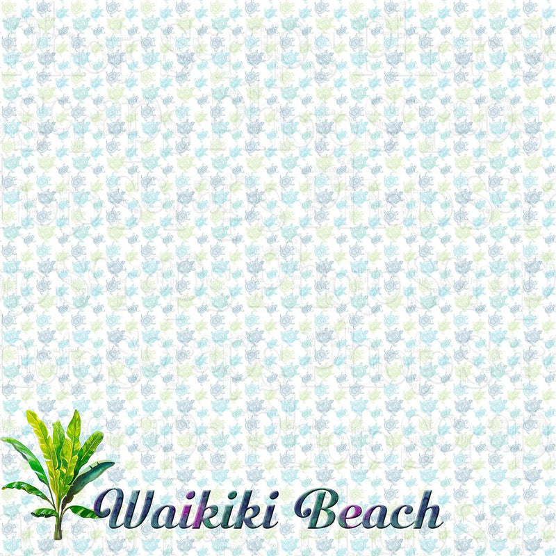 Waikiki Beach pg 3 turtles
