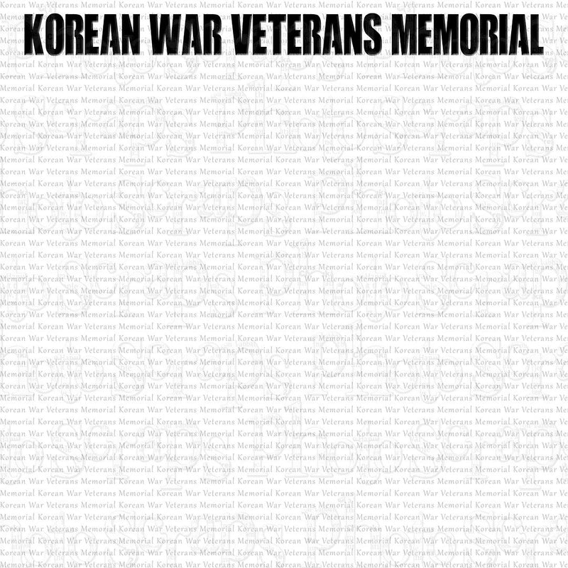Washington DC Korean war memorial title