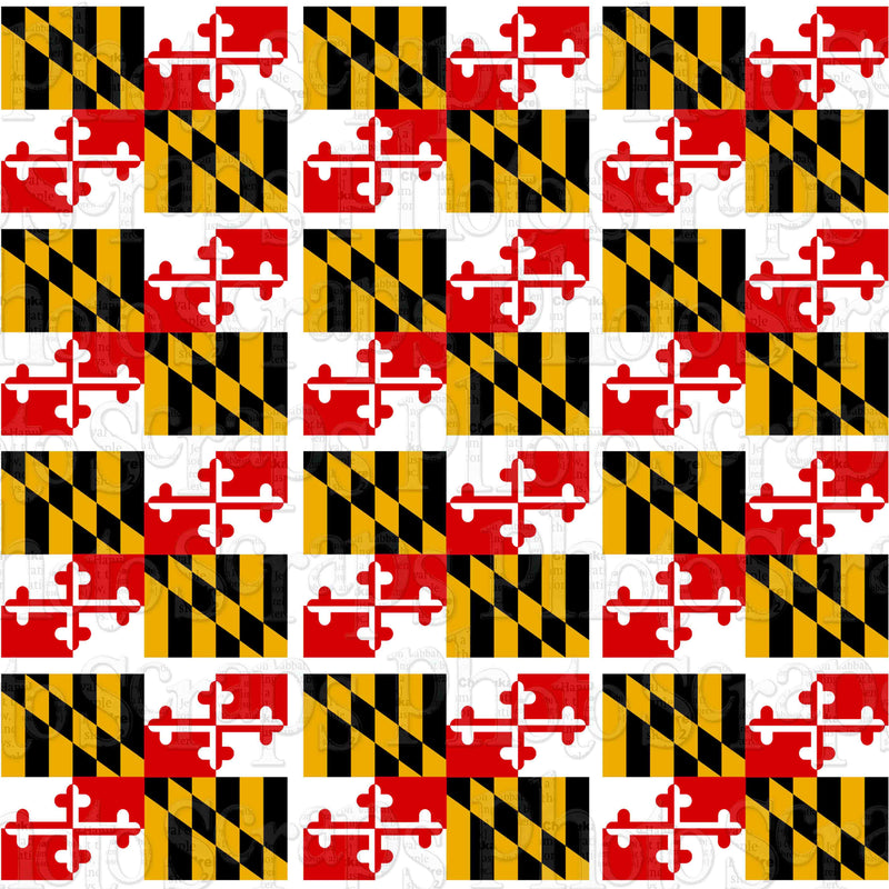 Maryland Flag 3 inches
