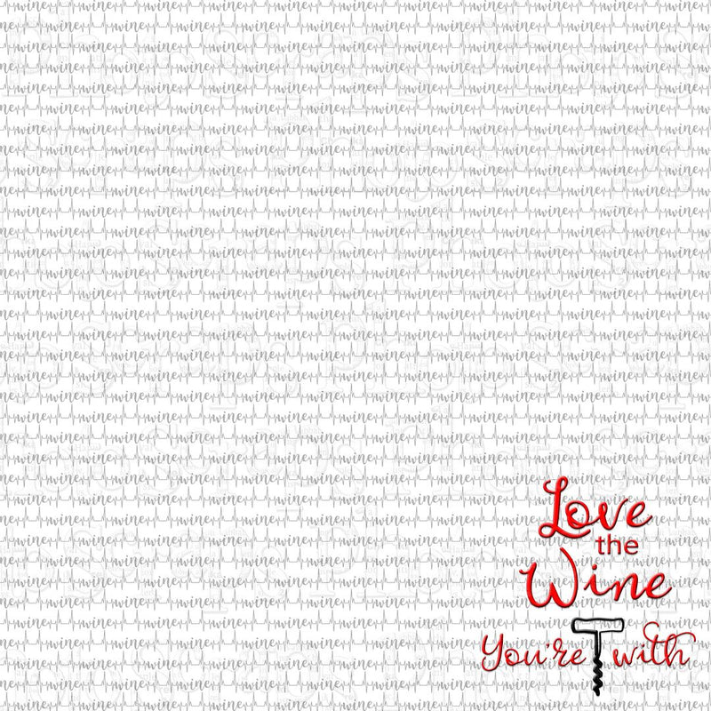 wine Heaartbeat with quote